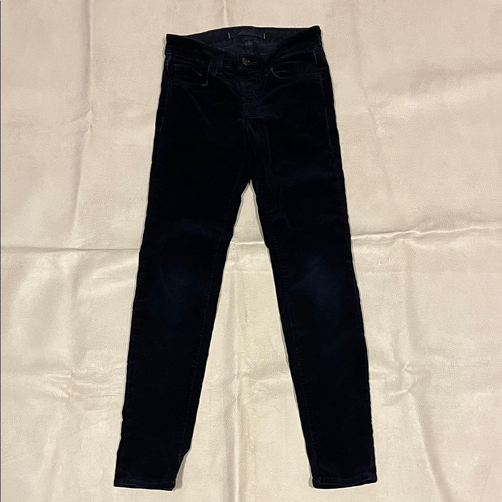 NWOT J Brand Girls  Dark Blue Skinny Cords - hard to find item!